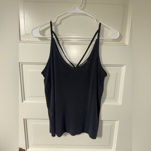 Madison Black Double-Strap Camisole